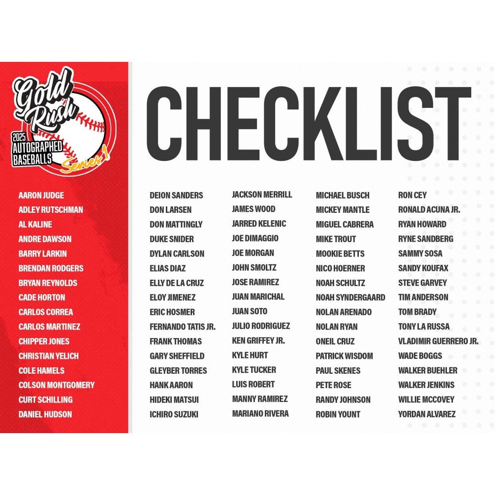 Tuesday 9/2: Baseball Bat & 2 Gold Rush Baseballs LIVE BOX BREAK (Pick Your Team)