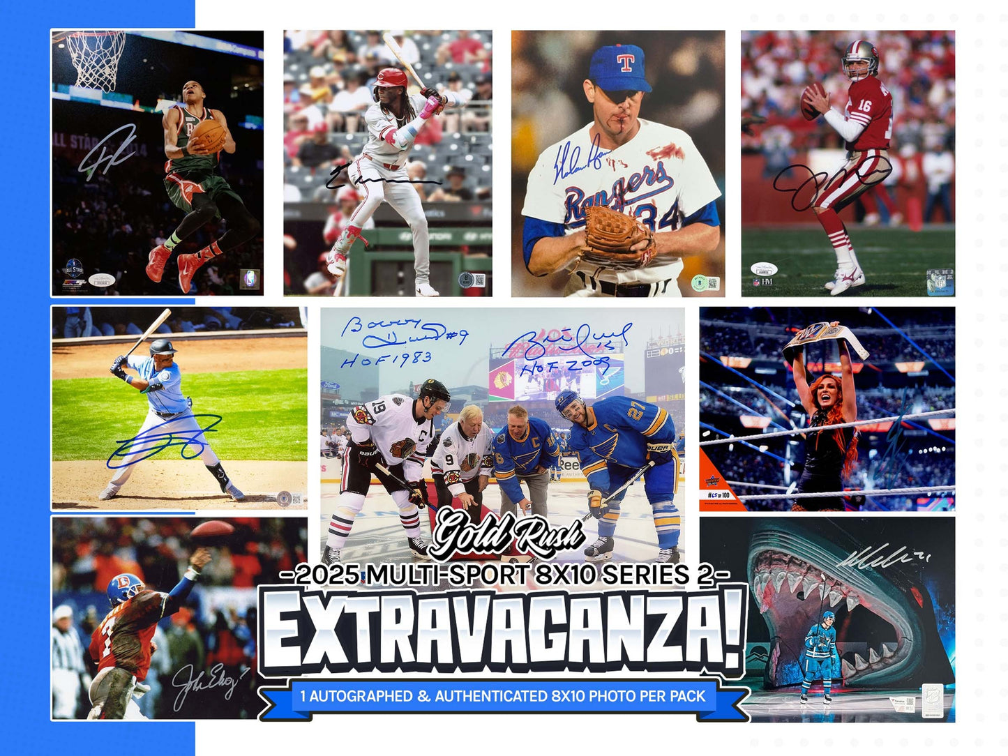 Tuesday 12/2: Multi-Sport: 1 Figurine + 1 Jersey + 1 Photo LIVE BOX BREAK (Random Letter)