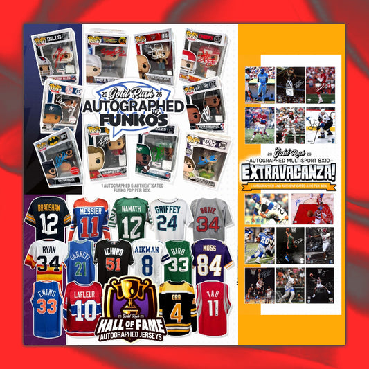 Monday 7/20: Multi-Sport: 1 FUNKO + 1 Jersey + 1 Photo LIVE BOX BREAK (Random Letter)