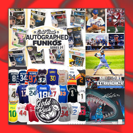 Monday 10/6: Multi-Sport: 1 FUNKO + 1 Jersey + 1 Photo LIVE BOX BREAK (Random Letter)
