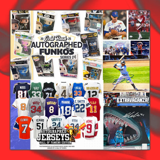 Friday 12/5: Multi-Sport: 1 FUNKO + 1 Jersey + 1 Photo LIVE BOX BREAK (Random Letter)