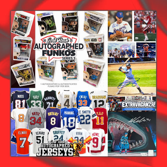 Friday 1/16: Multi-Sport: 1 FUNKO + 1 Jersey + 1 Photo LIVE BOX BREAK (Random Letter)