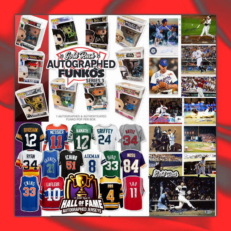 Friday 3/20: Multi-Sport: 1 FUNKO + 1 Jersey + 1 Photo LIVE BOX BREAK (Random Letter)