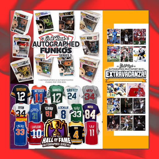 Monday 6/29: Multi-Sport: 1 FUNKO + 1 Jersey + 1 Photo LIVE BOX BREAK (Random Letter)