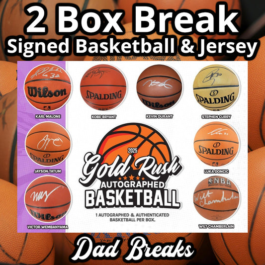 Monday 10/6: Gold Rush Basketball & Jersey LIVE BOX BREAK (Pick Your Team)