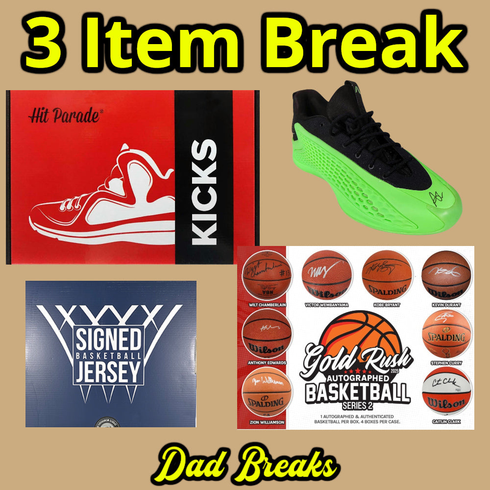 Friday 1/16: 1 Sneaker + 1 Basketball + 1 Jersey LIVE BOX BREAK (Random Team)