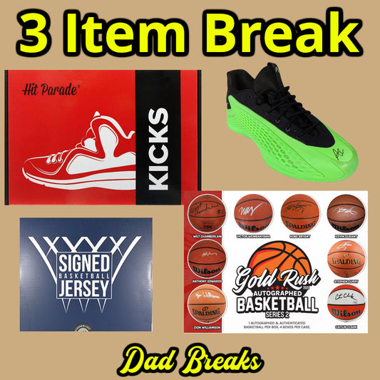 Friday 1/16: 1 Sneaker + 1 Basketball + 1 Jersey LIVE BOX BREAK (Random Team)