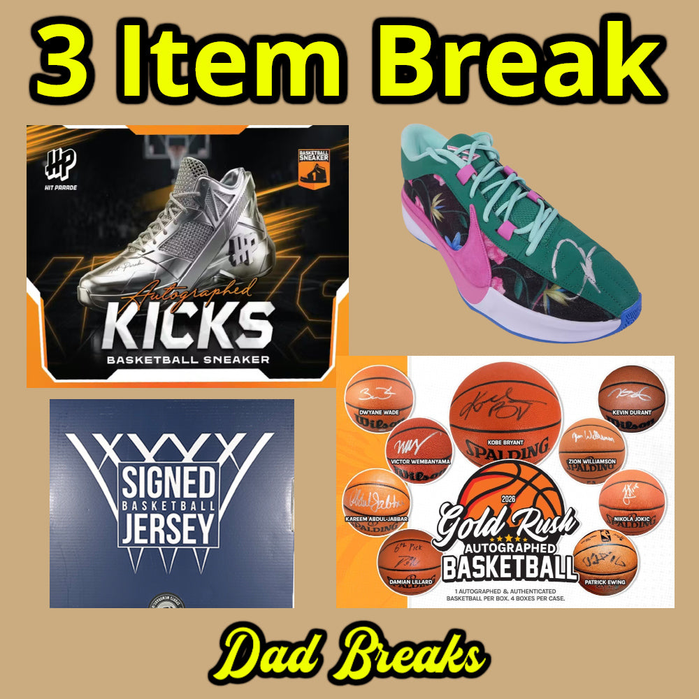 Friday 6/5: 1 Sneaker + 1 Basketball + 1 Jersey LIVE BOX BREAK (Random Team)