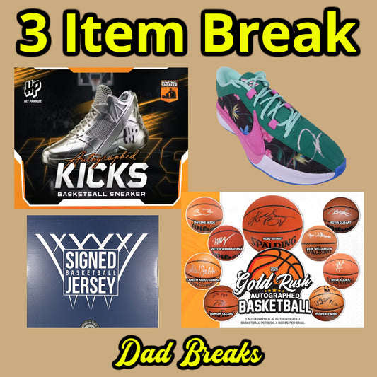 Friday 6/5: 1 Sneaker + 1 Basketball + 1 Jersey LIVE BOX BREAK (Random Team)