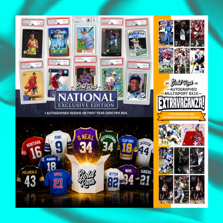 Monday 6/29: The National: 2 Signed & Slabbed + 1 Jersey + 1 Photo LIVE BOX BREAK (Random Letter)