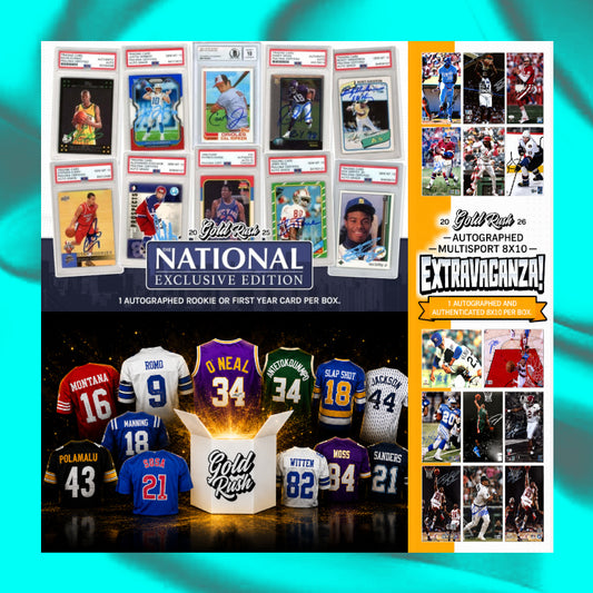 Monday 6/29: The National: 2 Signed & Slabbed + 1 Jersey + 1 Photo LIVE BOX BREAK (Random Letter)