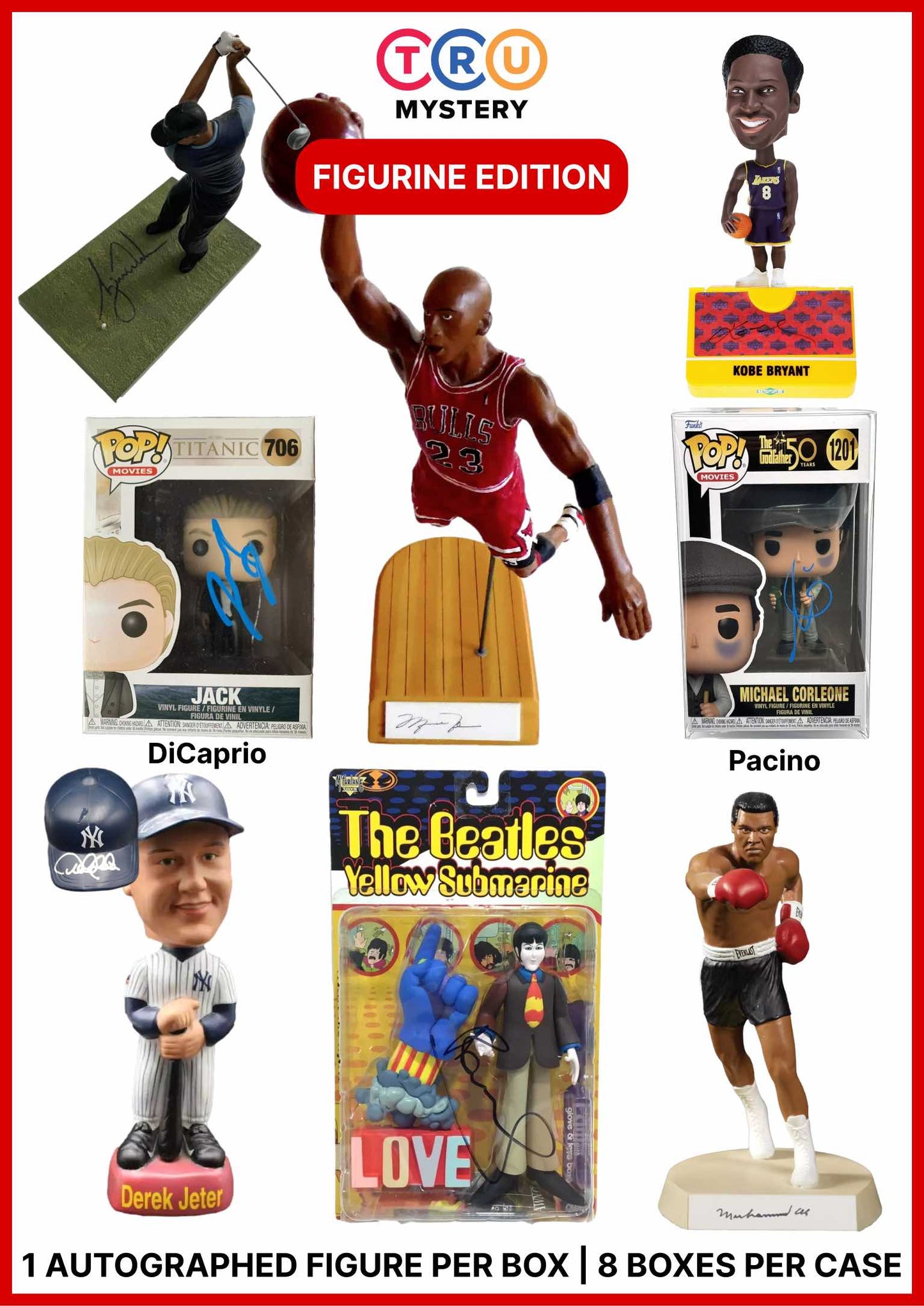 Friday 10/11: Multi-Sport: 1 Figurine + 1 Jersey + 1 Photo LIVE BOX BREAK (Random Letter)