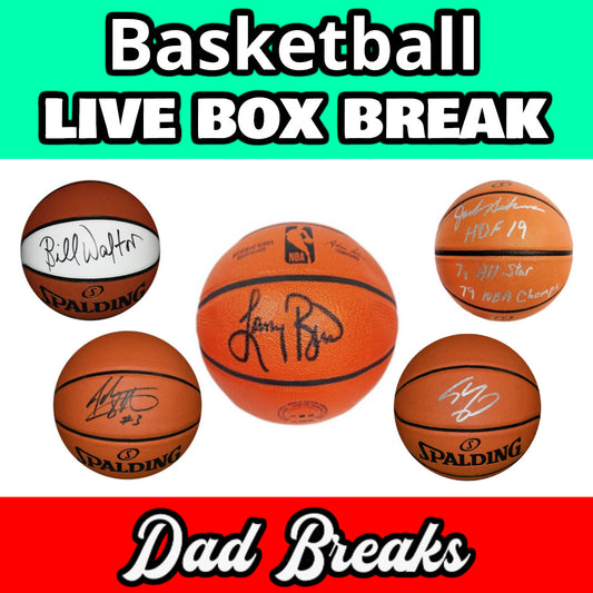 Tuesday 10/27: Full-Size Basketball LIVE BOX BREAK (Pick Your Division)