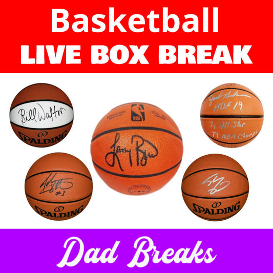 Tuesday 7/28: Full-Size Basketball LIVE BOX BREAK (Pick Your Division)
