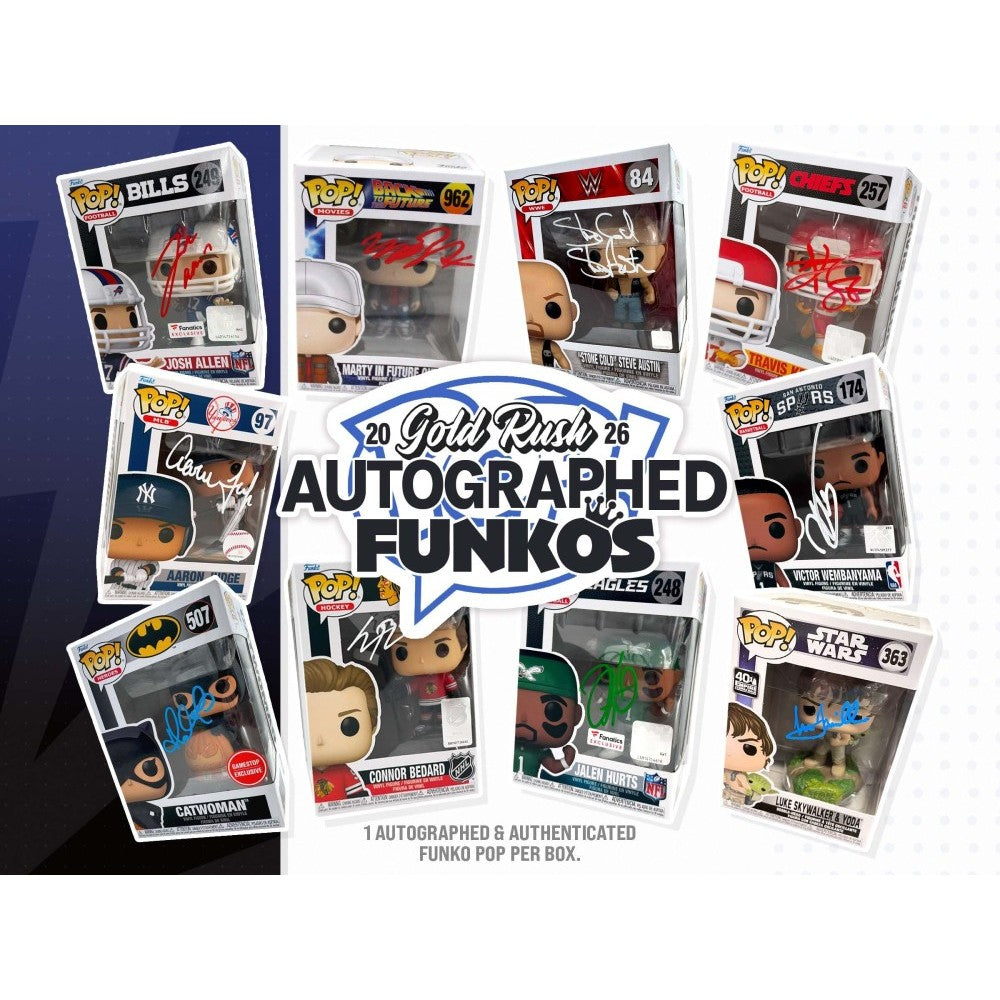 Friday 7/24: Multi-Sport: 1 FUNKO + 1 Jersey + 1 Photo LIVE BOX BREAK (Random Letter)