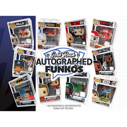 Monday 7/20: Multi-Sport: 1 FUNKO + 1 Jersey + 1 Photo LIVE BOX BREAK (Random Letter)