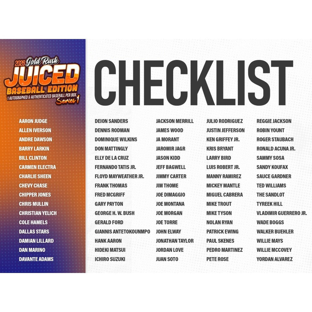 Friday 2/27: Baseball Bat & 2 JUICED Gold Rush Baseballs LIVE BOX BREAK (Pick Your Team)