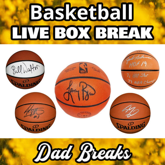 Thursday 8/6: Full-Size Basketball LIVE BOX BREAK (Pick Your Division)