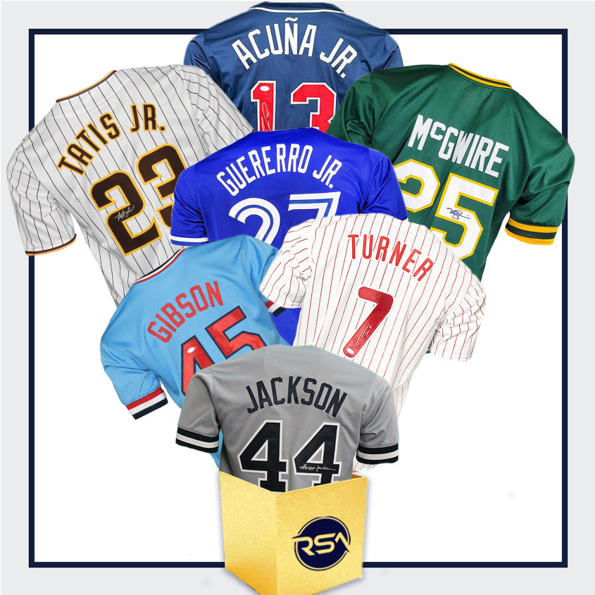 Wednesday 6/10: Gold Rush 16x20 Photo + Baseball + Jersey LIVE BOX BREAK (Pick Your Team)