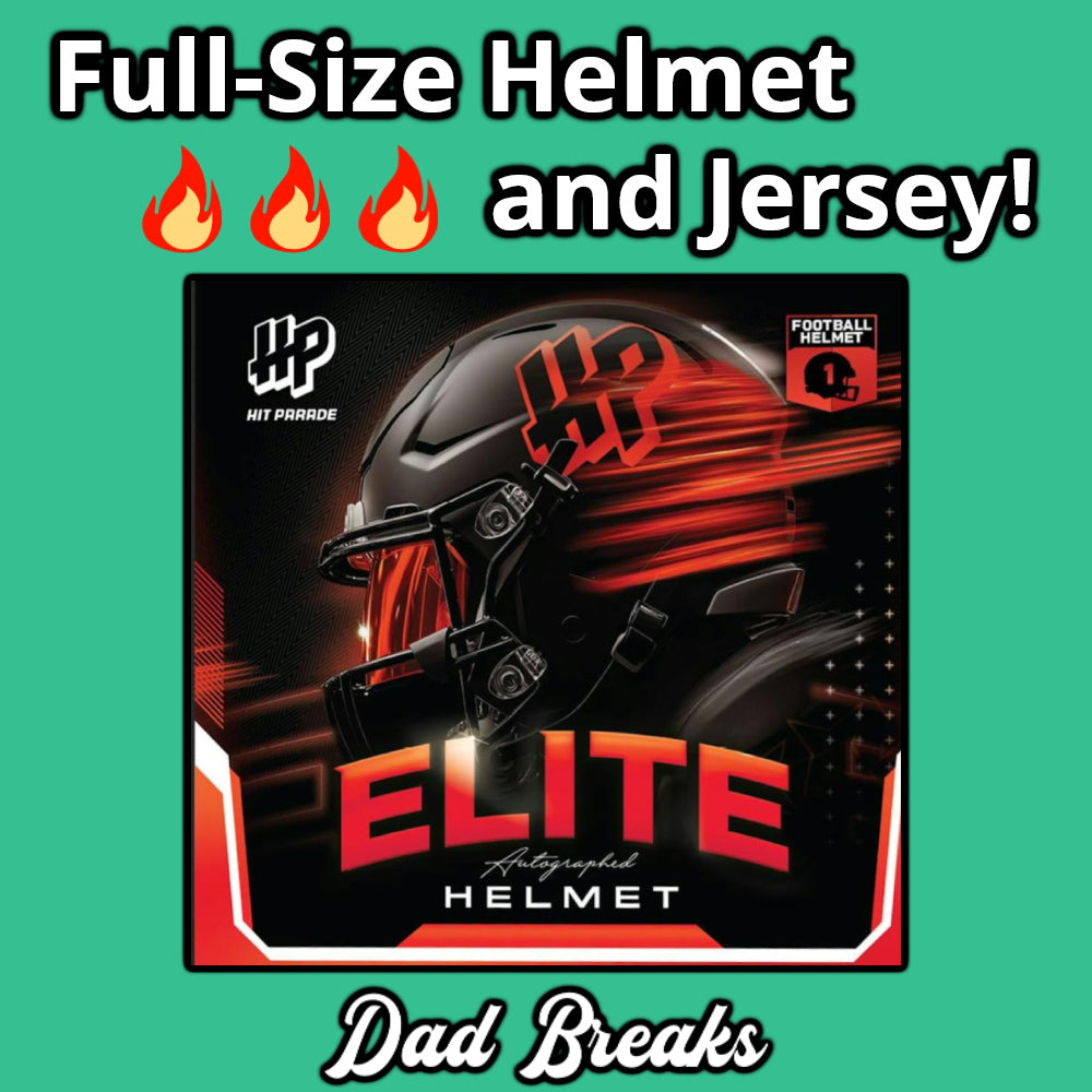 Tuesday 6/16: Hit Parade Full-Size Helmet & Jersey LIVE BOX BREAK (Pick Your Team)