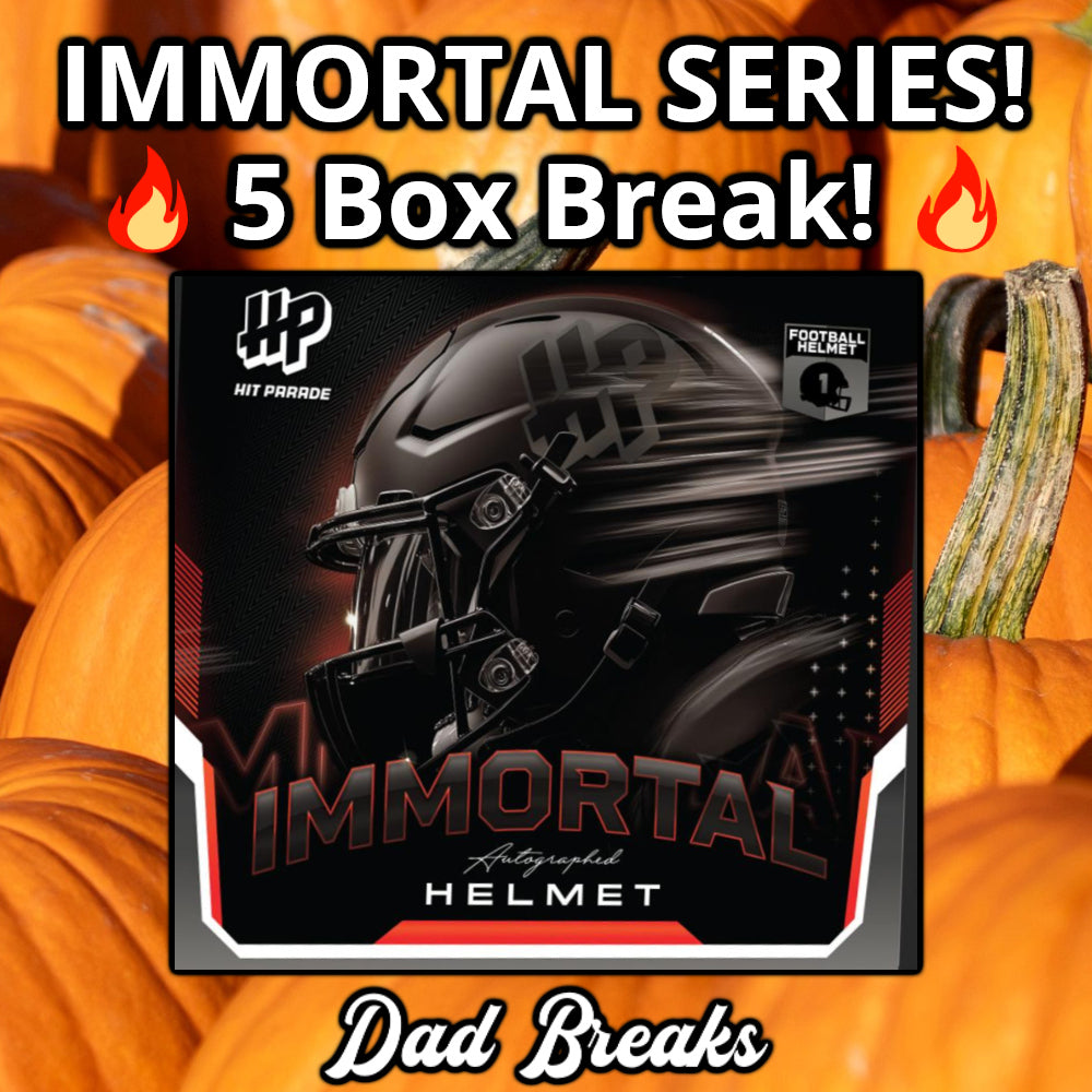 Friday 9/25: Hit Parade Immortal AUTHENTIC Full-Size Helmet + 2 Jerseys + 2 Photos LIVE BOX BREAK (Pick Your Team)