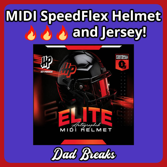 Friday 5/29: Hit Parade MIDI SpeedFlex Helmet & Jersey LIVE BOX BREAK (Pick Your Team)