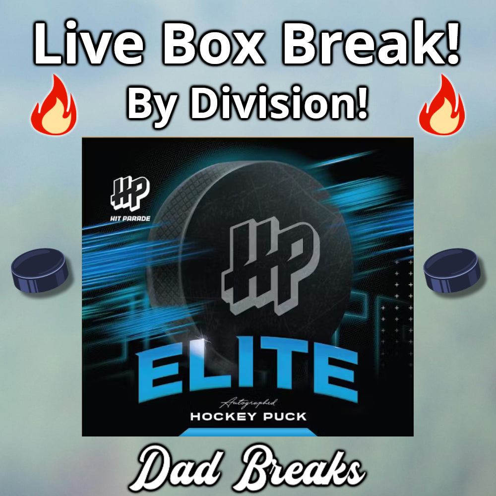 Tuesday 12/2: Hockey Puck LIVE BOX BREAK (Pick Your Division)