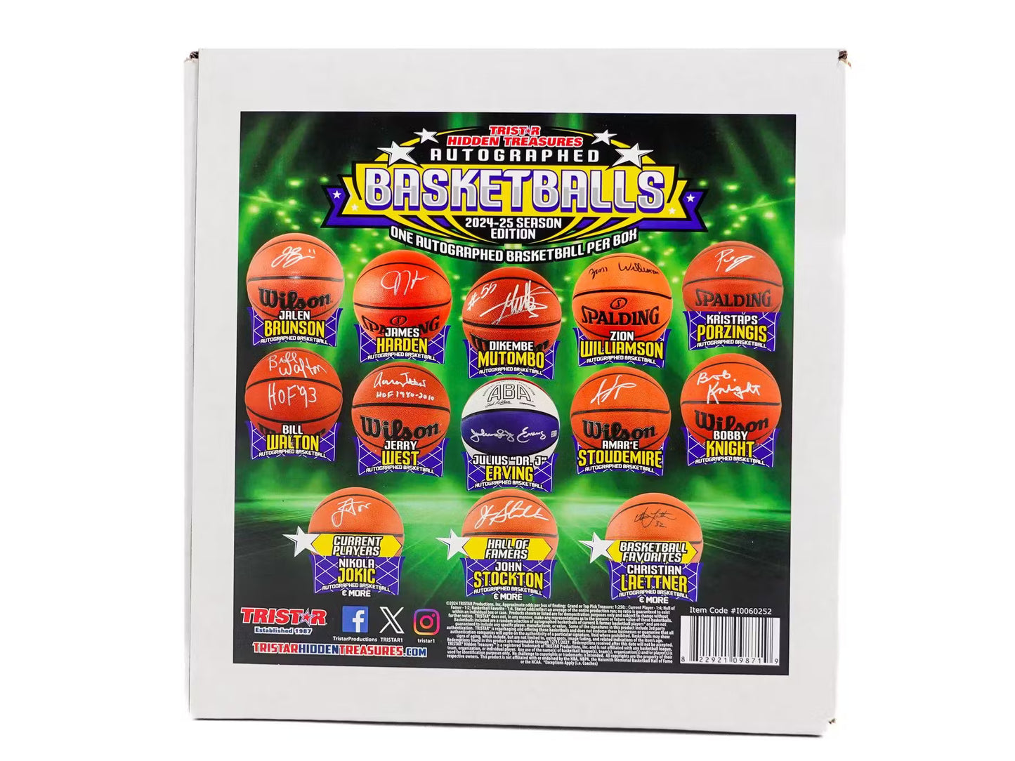 Friday 6/13: TriStar Basketball & Jersey LIVE BOX BREAK (Pick Your Team)